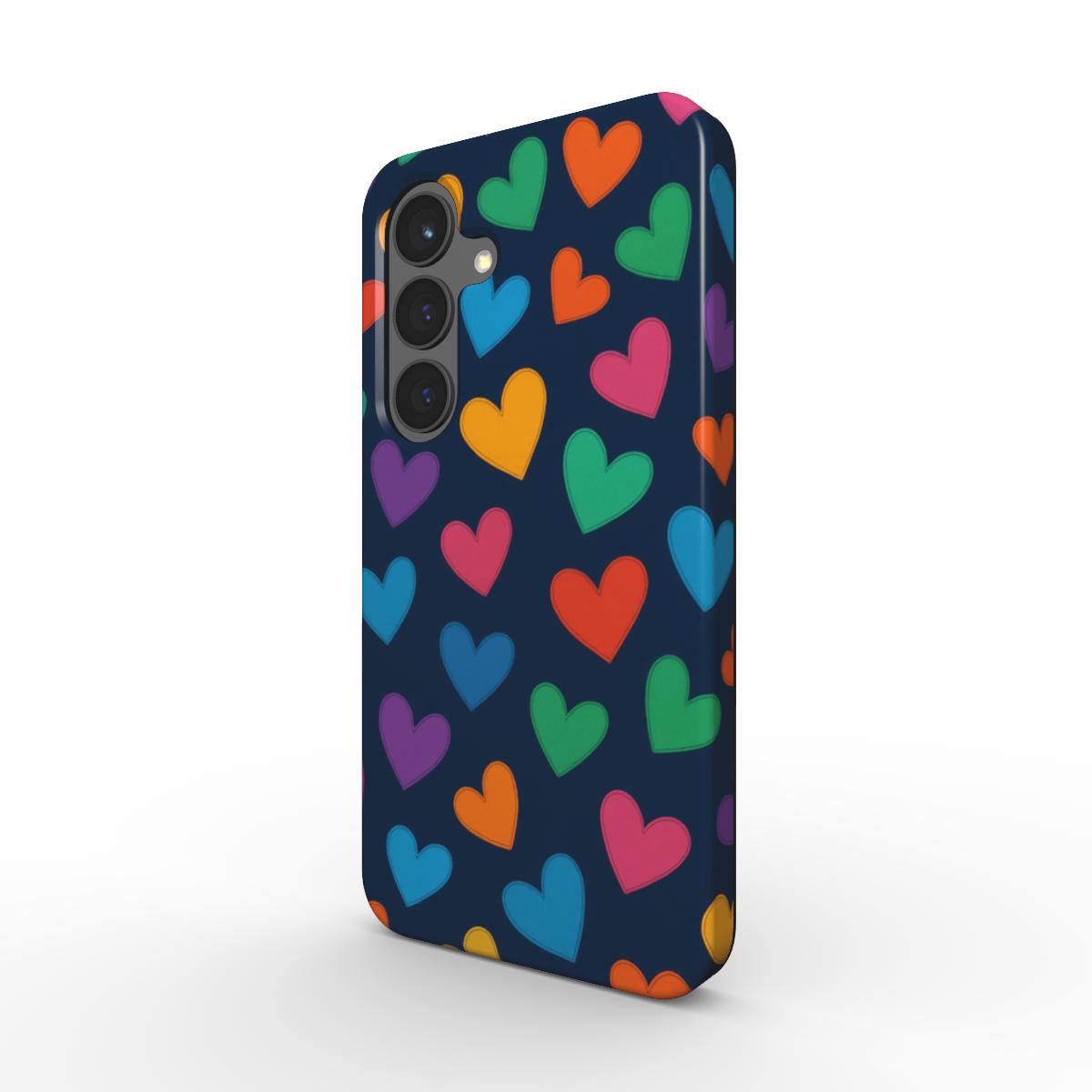 Colorful Hearts Tough Case