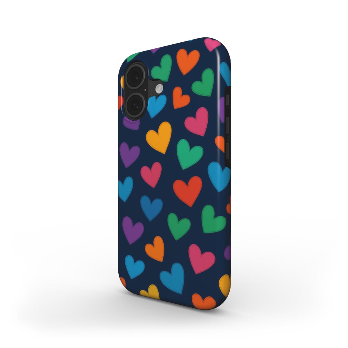 Colorful Hearts MagSafe Case