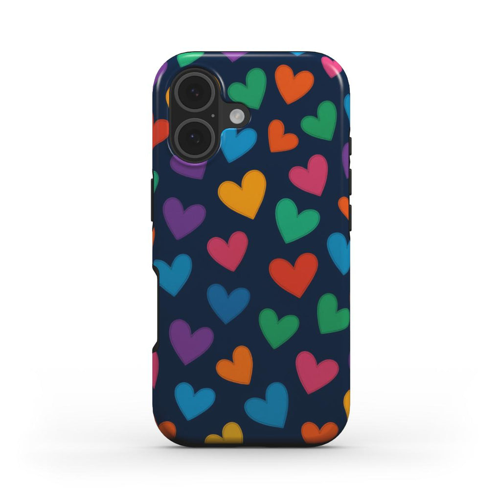 Colorful Hearts MagSafe Case