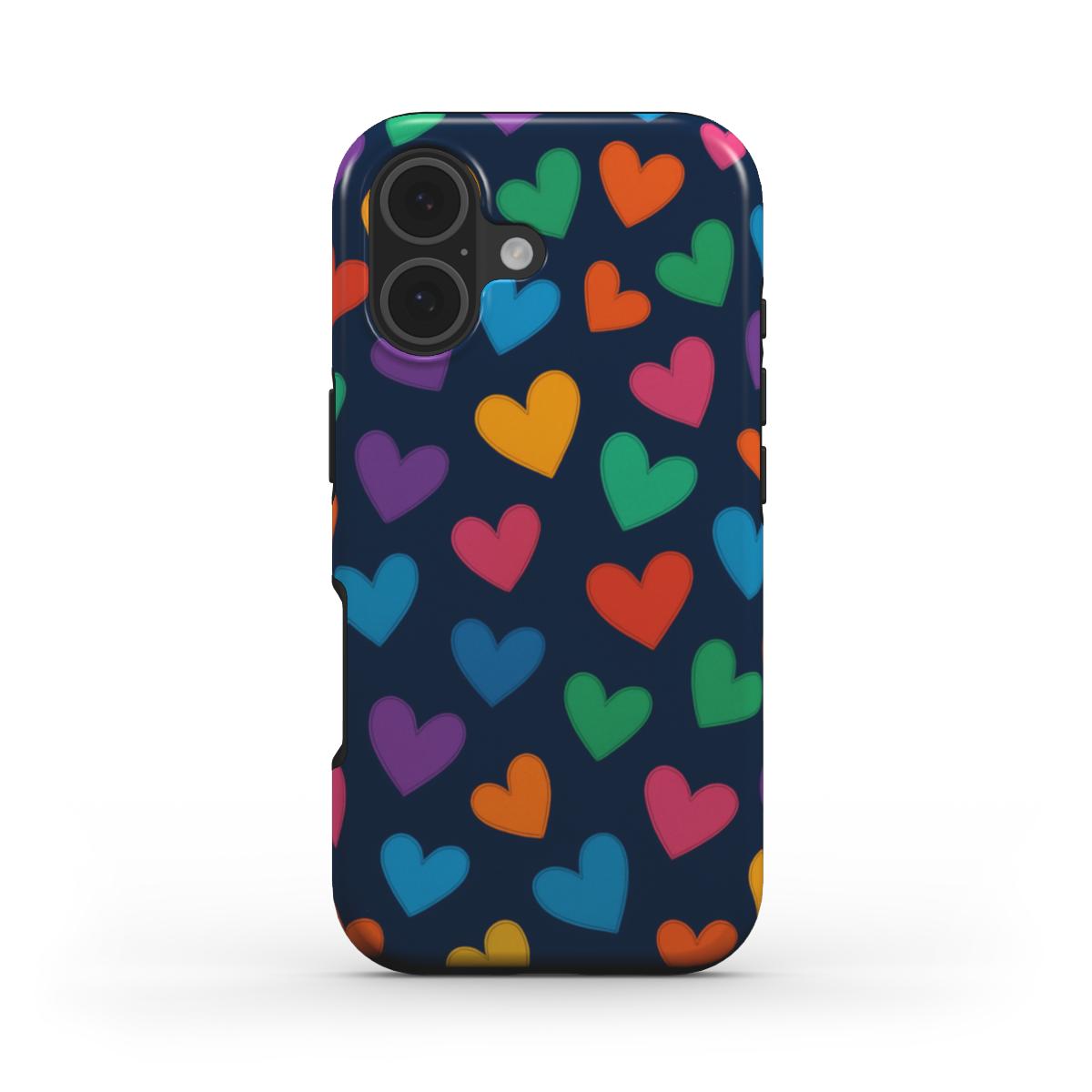 Colorful Hearts MagSafe Case