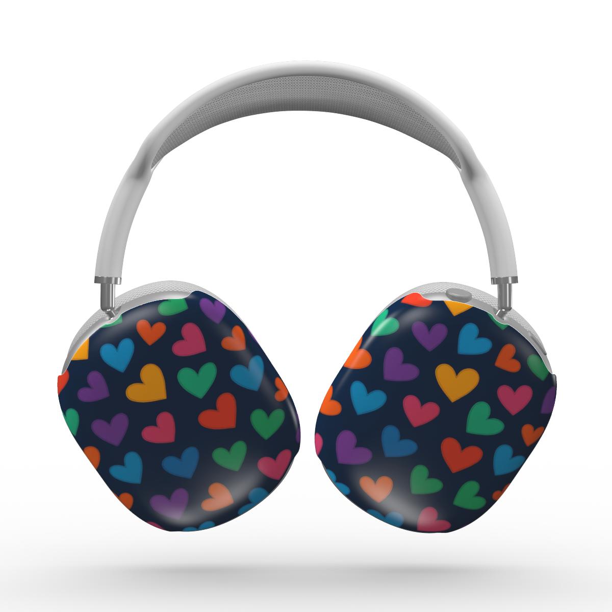 Colorful Hearts AirPods Max Case