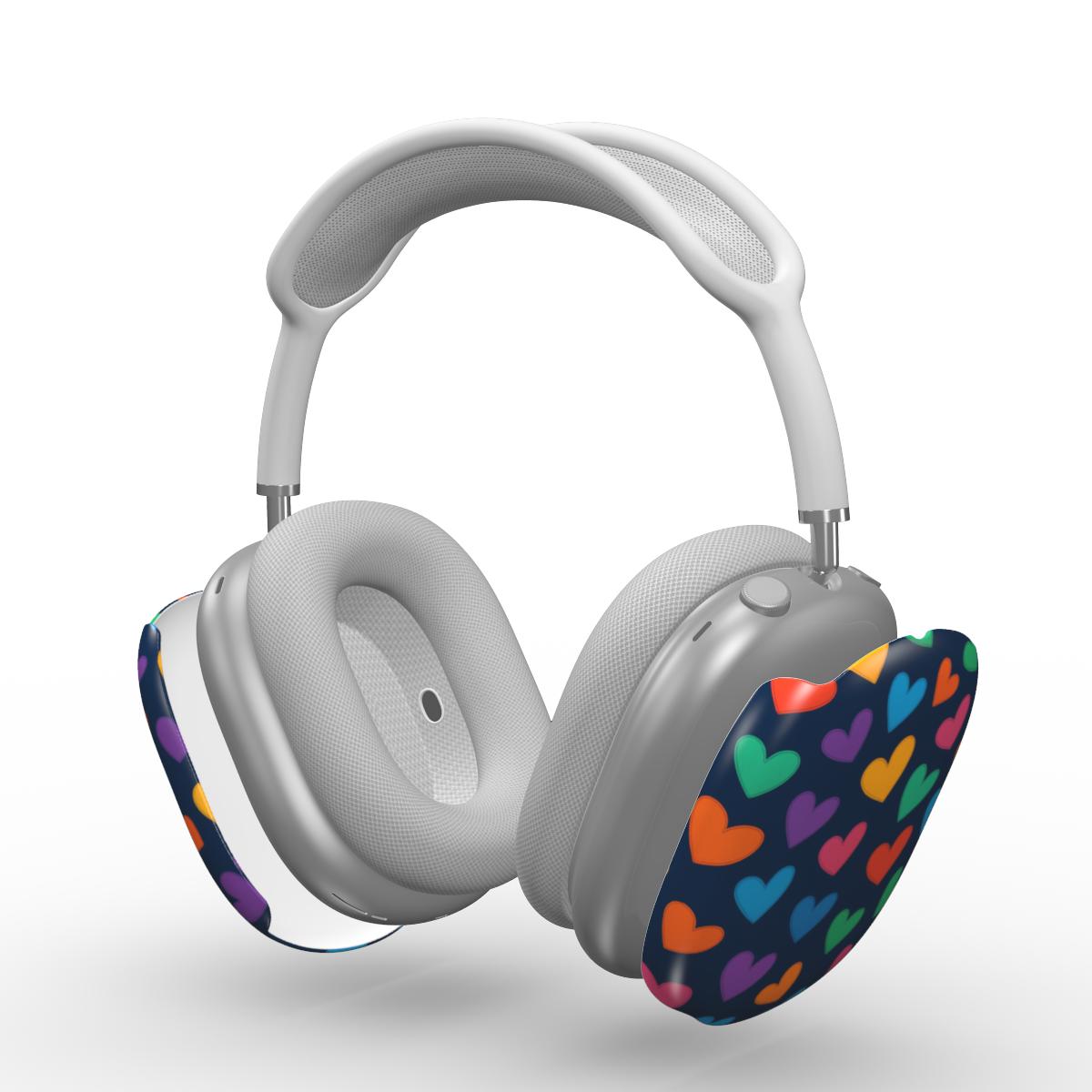 Colorful Hearts AirPods Max Case