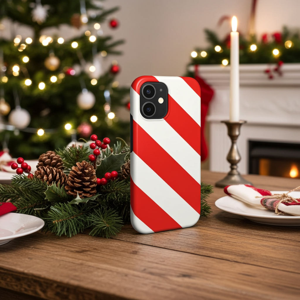 Candy Cane MagSafe Case